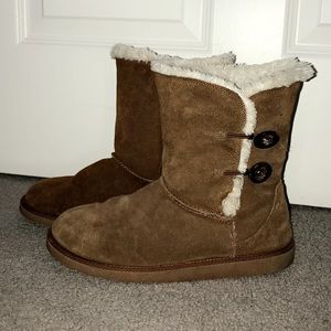 Light-brown booties